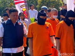 Polda Jabar Tangkap 4 Pria Jaringan Kartel Narkoba Golden Triangle