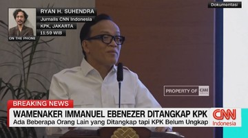 VIDEO: KPK Tangkap Tangan Wamenaker Immanuel Ebenezer