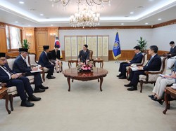 Menlu Sugiono Bertemu PM Kim Min-seok di Seoul, Perkuat Kemitraan Strategis