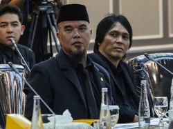 Ketika Ahmad Dhani dan Once Duduk Bersebelahan Bahas Royalti di DPR RI
