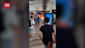 VIDEO: Detik-detik Kebakaran di Bandara Malpensa, Italia
