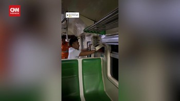 VIDEO: Detik-detik Kereta Jenggala Diduga Alami Rem Blong di Sidoarjo