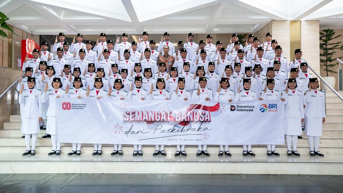 15 Tahun BRI Konsisten Apresiasi Anggota dan Tenaga Pendukung Paskibraka