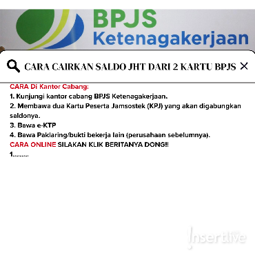 Cara Praktis Menggabungkan Saldo JHT dari Dua Kartu BPJS Ketenagakerjaan