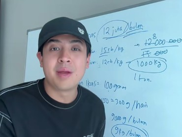 img-title Jerome Polin Kritik Tunjangan Beras DPR Rp12 Juta Pakai Matematika: Makan 1 Ton Sebulan