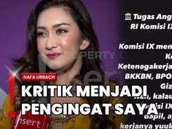 Klarifikasi Tunjangan DPR, Nafa Urbach Tutup Kolom Komentar IG