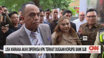VIDEO: Lisa Mariana Diperiksa KPK Terkait Dugaan Korupsi Bank BJB