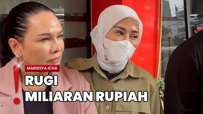 Kasus Penipuan Cek Kosong, Marissya Icha Didampingi Fitri ke Polres Jaksel