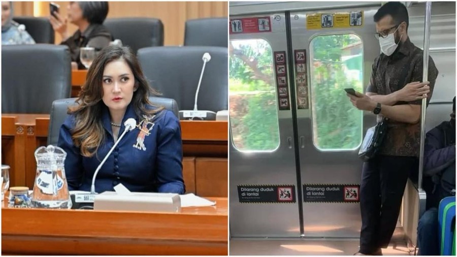 Ngeluh Kena Macet&comma; Segini Perbedaan Kekayaan Nafa Urbach dan Primus yang Sering Naik KRL