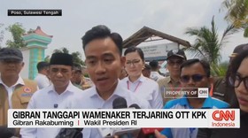 VIDEO: Gibran Tanggapi Wamenaker Terjaring OTT KPK