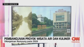 VIDEO: Pembangunan Proyek Wisata Air Dan Kuliner di Bekasi