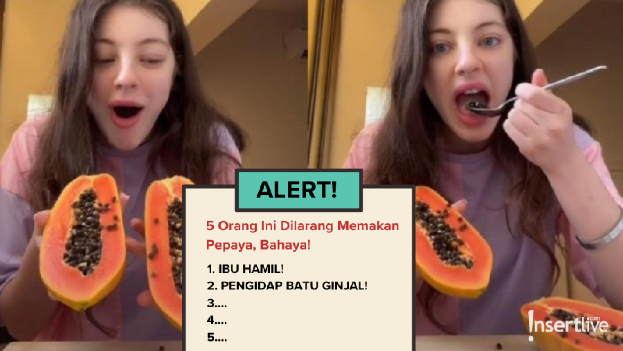 Pepaya tidak boleh dimakan oleh 5 orang bergolongan berikut Pepaya tidak boleh dimakan oleh 5 orang bergolongan berikut