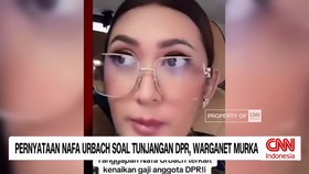 VIDEO: Pernyataan Nafa Urbach Dukung Tunjangan DPR, Warganet Murka