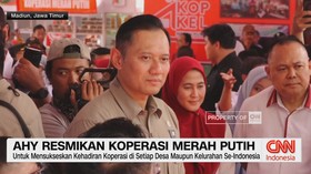 VIDEO: AHY Resmikan Koperasi Merah Putih di Madiun