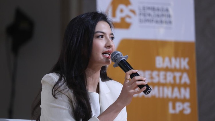 Raline Shah dalam Educational Class LPS Financial Festival 2025