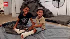VIDEO: UEA Evakuasi Anak-anak Gaza untuk Rawat yang Terluka