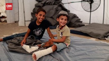 VIDEO: UEA Evakuasi Anak-anak Gaza untuk Rawat yang Terluka
