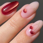 Cherry Nails Aesthetic, Inspirasi Manis buat Kuku Bikin Look Makin Fresh