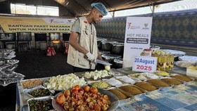 Baznas Distribusikan 4.600 Porsi Makanan Siap Saji ke Gaza