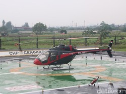 Serunya Joy Flight Naik Helikopter di Cengkareng