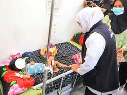 Khofifah Minta Perkuat Kolaborasi untuk Atasi Campak di Sumenep