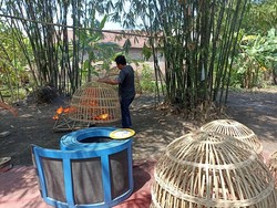 Polisi Gerebek Judi Sabung Ayam di Sidoarjo, Arena Langsung Dibakar