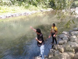 Bocah Rombongan Pengajian Tewas Tenggelam di Sungai Medewi Jembrana