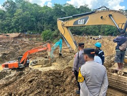 Detik-detik Tambang Timah di Babel Longsor Tewaskan 2 Orang- 1 Hilang