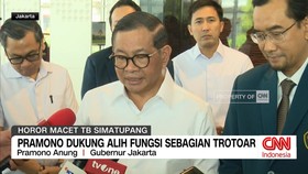 VIDEO: Pramono Dukung Alih Fungsi Sebagian Trotoar