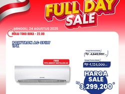 Harga Miring AC Split 1 PK di Transmart Full Day Sale