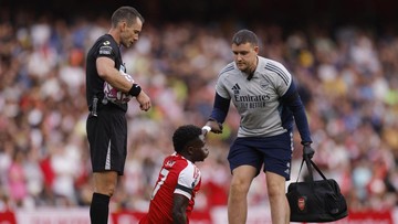 Berita Panas dari Dunia Sport CNN : FOTO: Arsenal Pesta Gol atas Leeds, Odegaard dan Saka Jadi Korban