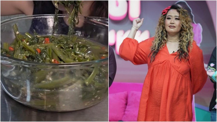 Begini Penampakan Tumis Kangkung Rp150 Ribu yang Dijual Pinkan Mambo - Insertlive.com Begini Penampakan Tumis Kangkung Rp150 Ribu yang Dijual Pinkan Mambo