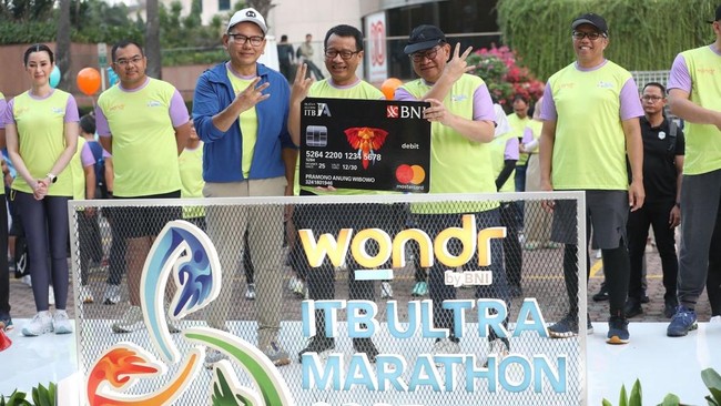Community Run jelang ajang utama wondr ITB Ultra Marathon 2025 tujuan memperkuat antusiasme publik, sekaligus memperluas dampak sosial.