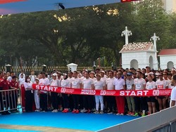 Merdeka Run 2025 Dimulai, Diikuti Sejumlah Menteri Kabinet Merah Putih