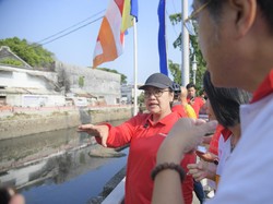 Walkot Semarang Tinjau Penataan Kawasan Kota Lama & Sungai Sembari Gowes