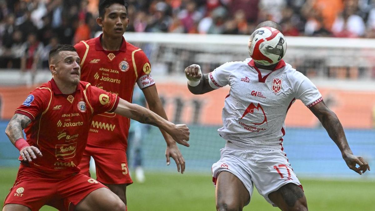 Persija Tak Puas Cuma Imbang Lawan Malut United