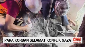 VIDEO: Trauma Warga Gaza Akibat Konflik