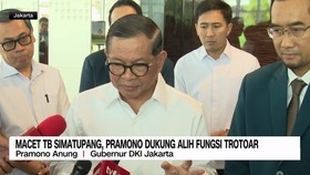 VIDEO: Macet TB Simatupang, Pramono Dukung Alih Fungsi Trotoar