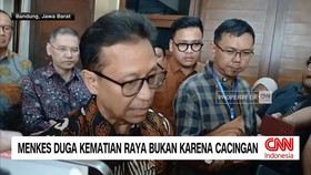 VIDEO: Menkes Duga Kematian Raya Bukan Karena Cacingan