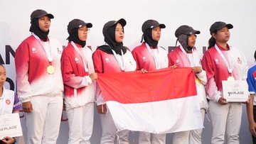 Update Eksklusif Olahraga CNN : Raih 12 Emas, Indonesia Juara Umum Asian Cup Woodball Championship