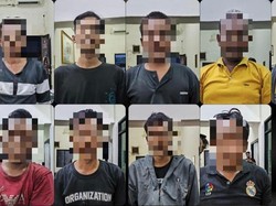 Polisi Gerebek Judi Sabung Ayam di Banyuasin, 10 Orang Diringkus