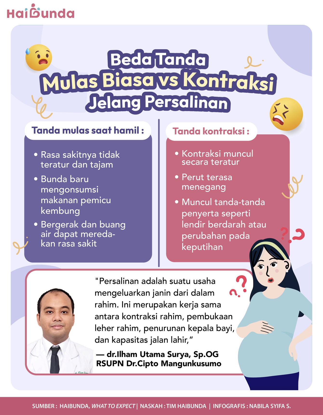 Beda Tanda Mulas Biasa vs Kontraksi Jelang Persalinan
