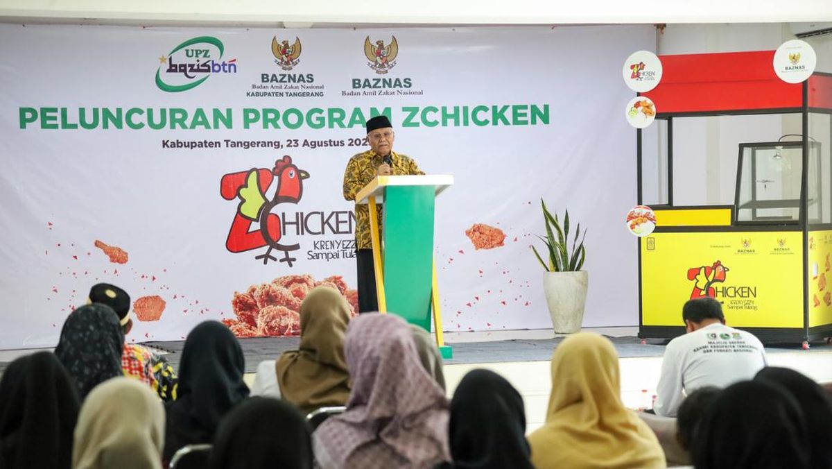 Baznas Luncurkan Program ZChicken untuk Mustahik di Tangerang