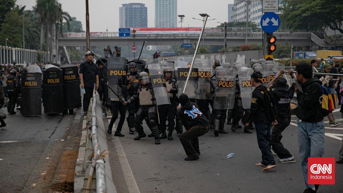 21 Pedemo Didakwa Lakukan Kekerasan Saat Demo Agustus 2025