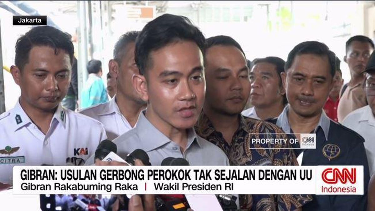 VIDEO: Gibran: Usulan Gerbong Perokok Tak Sejalan dengan UU