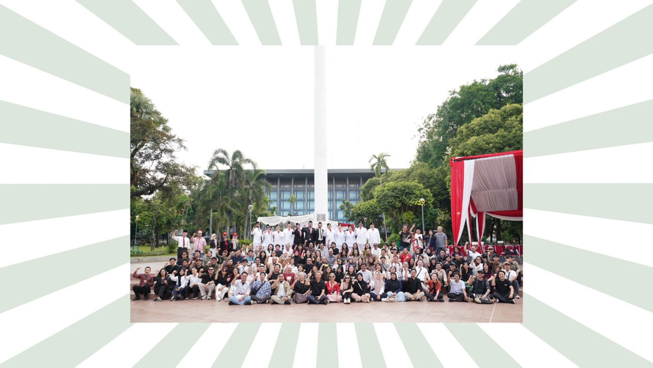 Melihat Kembali Seremoni 'Nyeni' 80 Tahun Kemerdekaan Indonesia di Tugu Proklamasi