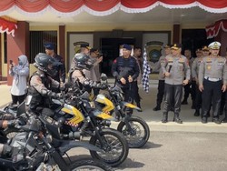 Masa Tenang Pilkada Ulang, Polda Babel Gelar Patroli Skala Besar
