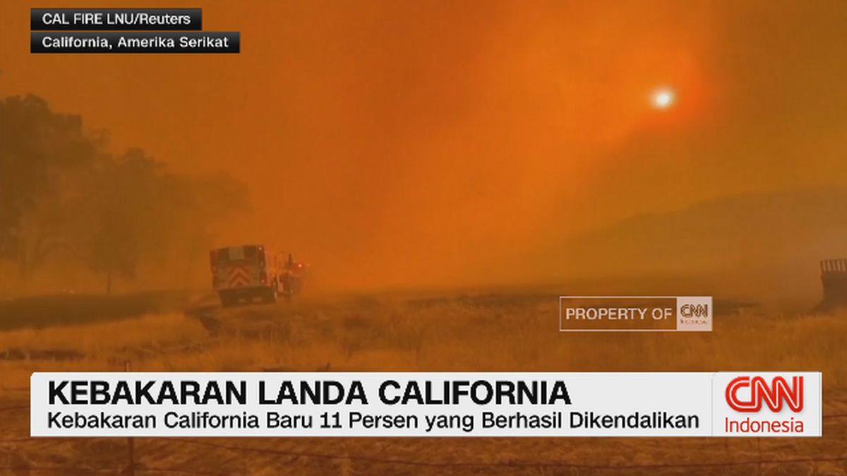 VIDEO: Kebakaran Landa California