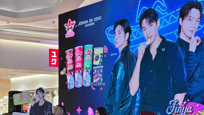 Kolaborasi Mister Potato dan Joshua, DK, dan Dino SEVENTEEN