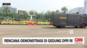 VIDEO: Memantau Rencana Demontrasi di Gedung DPR RI